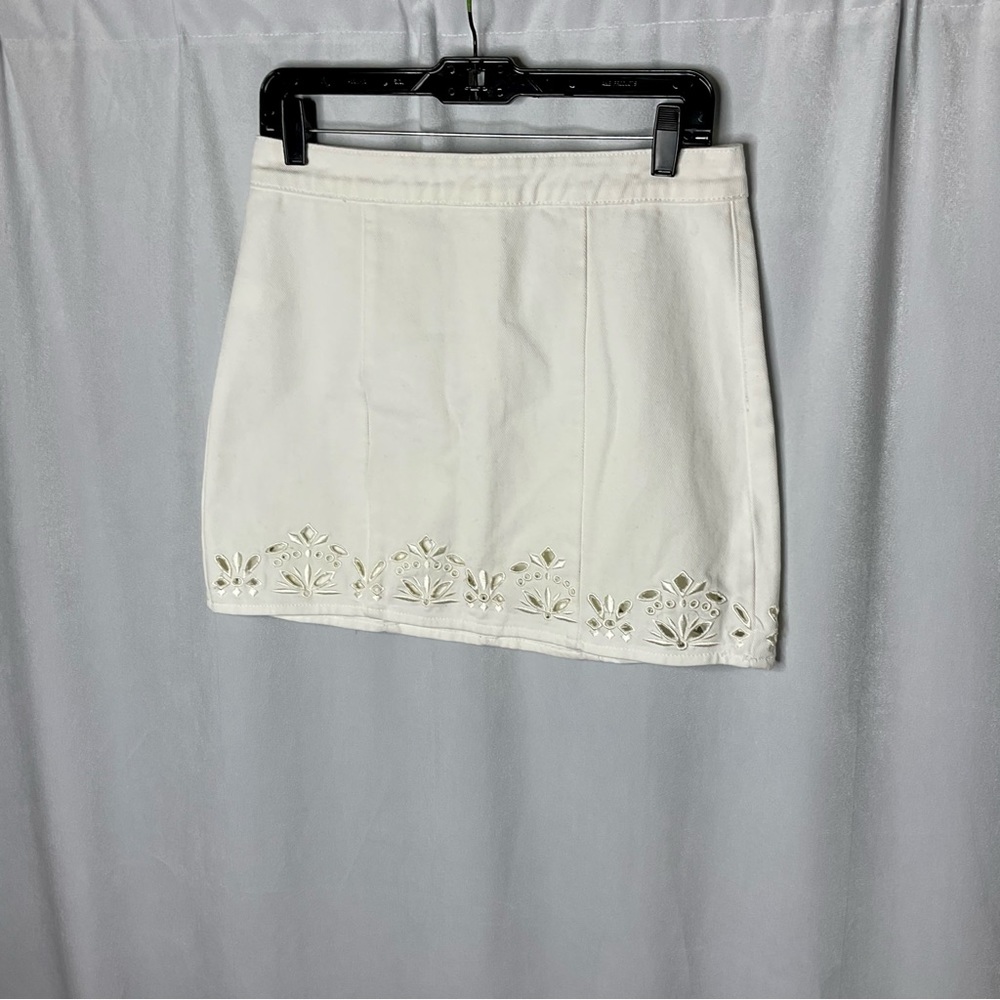 Pacsun White Denim Skirt Size 27/Small